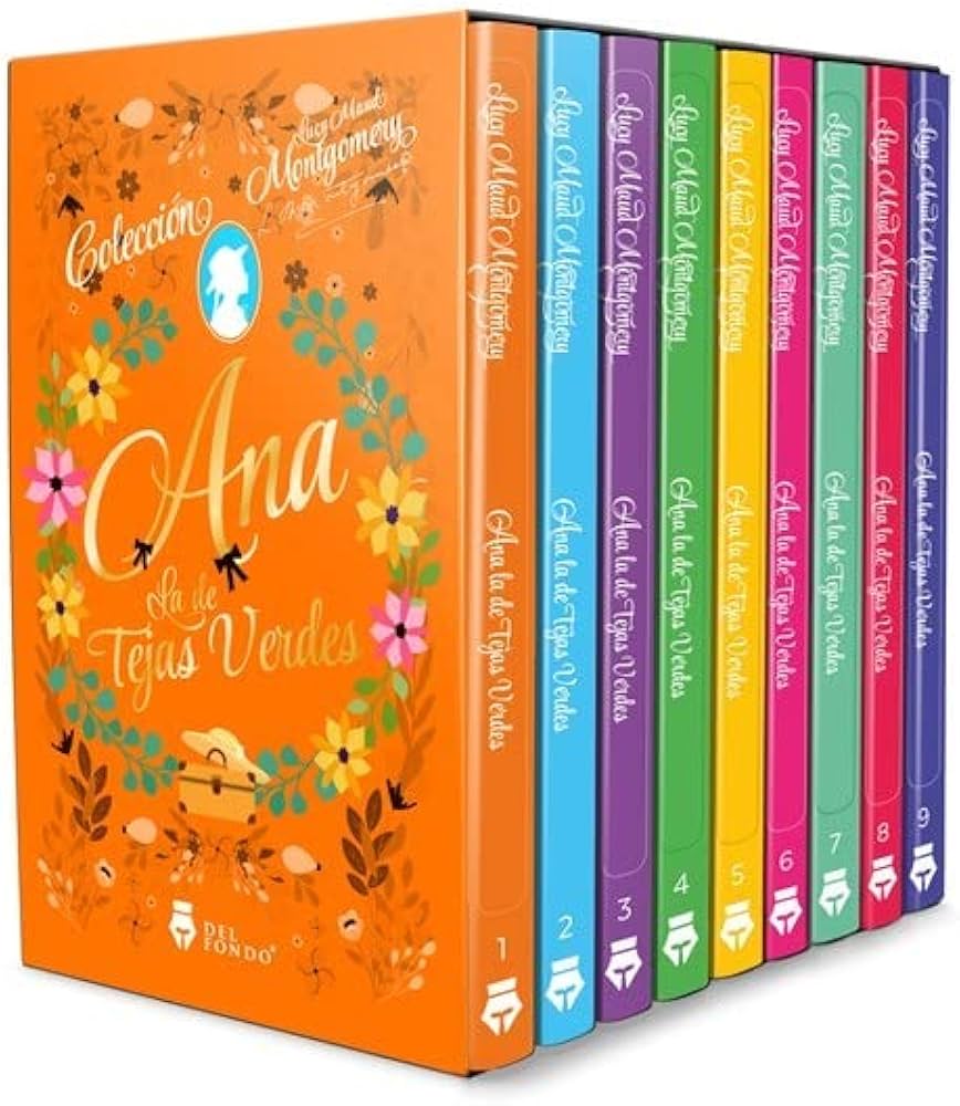 Estuche Ana de las Tejas Verdes | Montomery | 9 libros