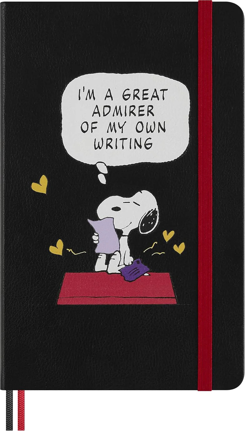 Moleskine Libreta Peanuts Snoopy Grande Hoja Rayada Pasta Dura