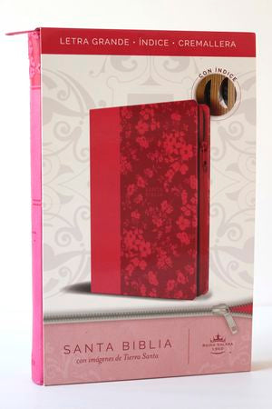 BIBLIA RVR 1960 SIMIL PIEL FUCSIA