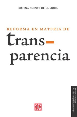 Reforma en materia de transparencia