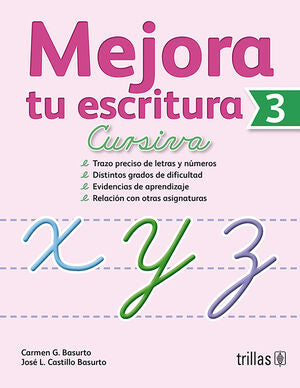 Mejora Tu Escritura 3. Cursiva. Primaria