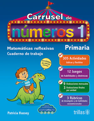 Carrusel De Numeros 1 Cuaderno De Trabajo Primaria Matematicas Reflexivas