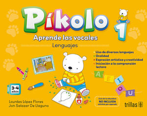 Pikolo 1. Aprende Las Vocales. Lenguajes