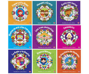 Colección Mandalas de cuentos clásicos (venta individual)