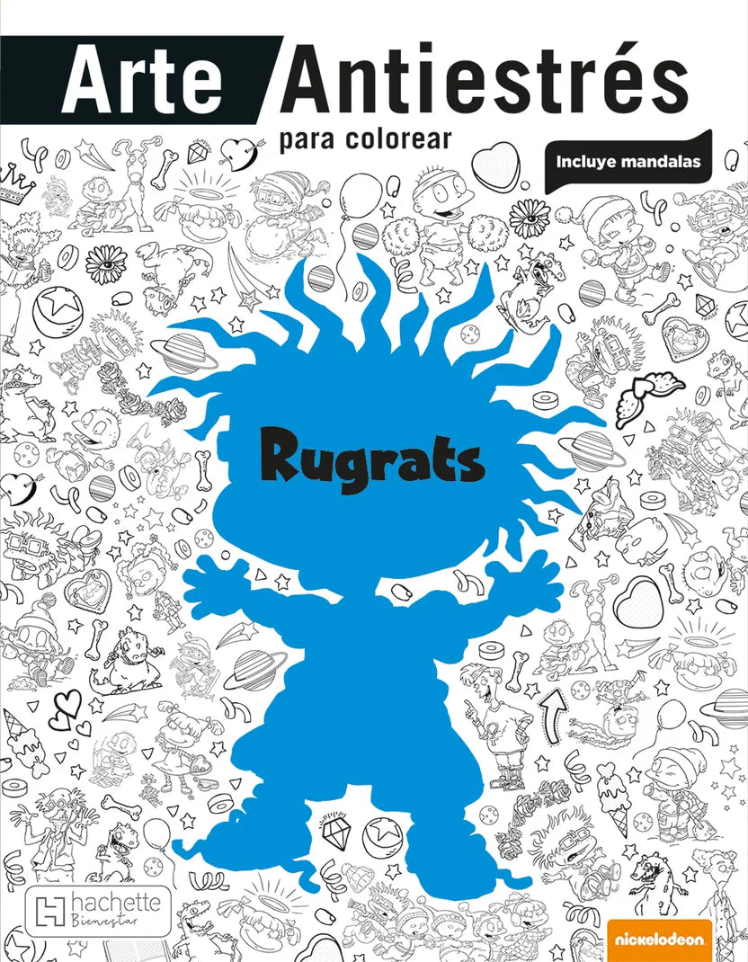 Arte Antiestrés para colorear. Rugrats