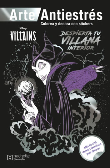 Villanas Antiestrés con stickers / Despierta tu villana interior