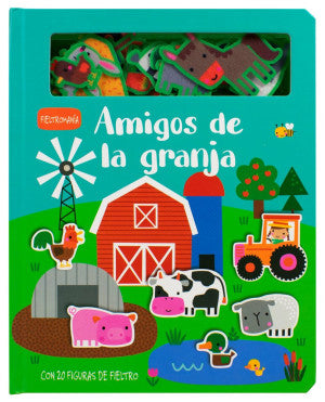 Fieltromanía. Amigos de la granja / Pd. (Con 20 figuras de fieltro)