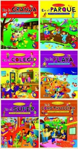 Col. Actividades con pegatinas (6 títulos diferentes) (venta individual)