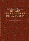 Balada en la muerte de la poesía: Miradas de Juan Vida García Montero, Luís