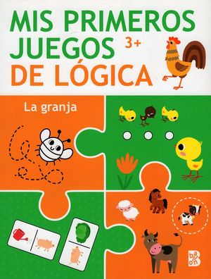 Mis primeros juegos de lógica 3 años. La granja