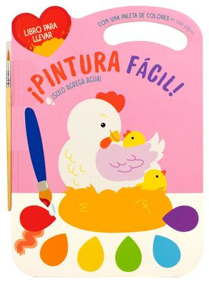 ¡Pintura fácil! Gallina. ¡Sólo agrega agua! / Pd.
