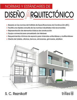 NORMAS Y ESTANDARES DE DISEÑO ARQUITECTONICO | REZNIKOFF, S.C | Trillas