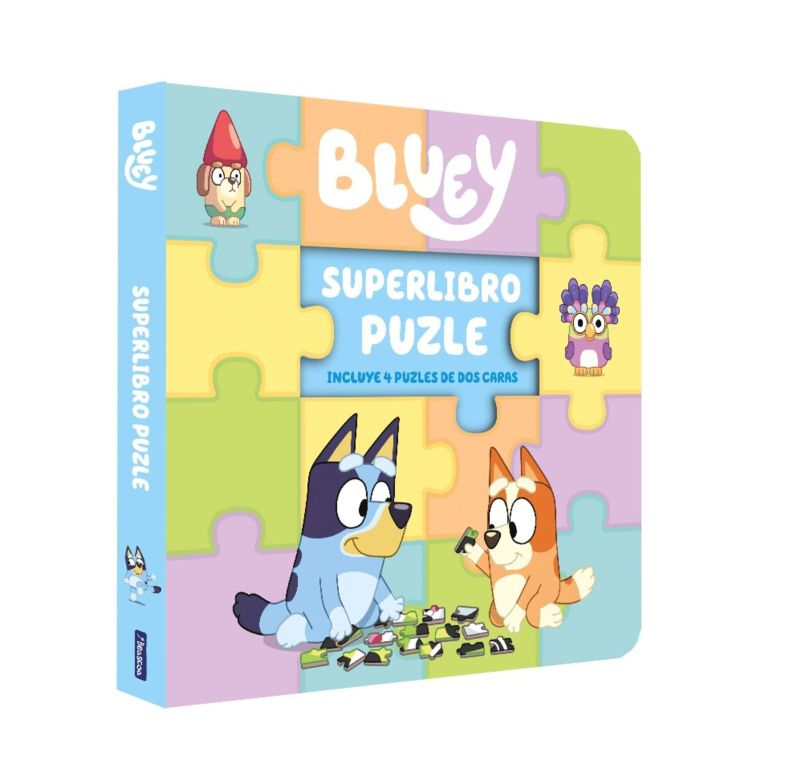 Bluey. Superlibro Puzzle / Pd.