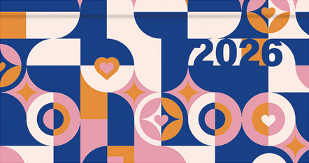 Agenda 2026 Pocket: geométrica