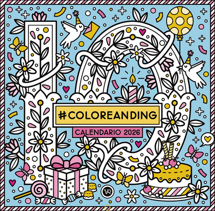 Calendario 2026 #Coloreanding