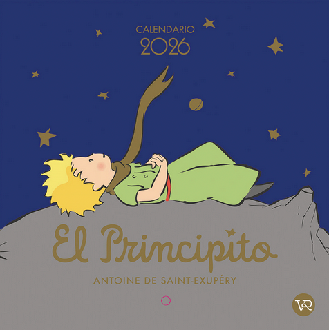Calendario 2026: El Principito planeta