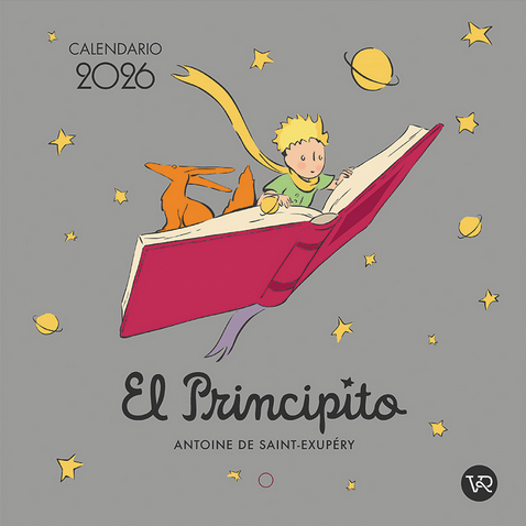 Calendario 2026 El Principito libro
