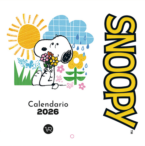 Calendario 2026 Snoopy día