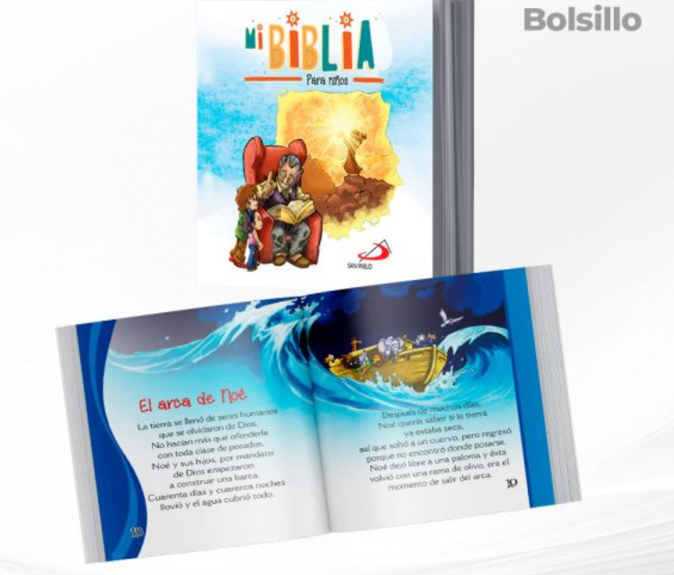 Mi Biblia para niños – Edición bolsillo ilustrada | San Pablo