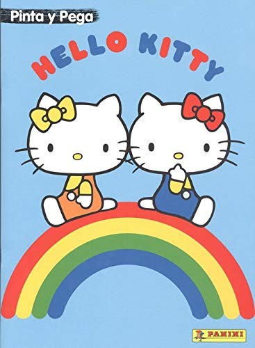 19.hello kitty.(pinta y pega)