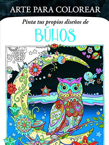 BUHOS ARTE PARA COLOREAR