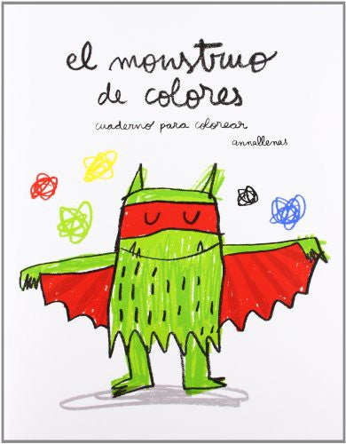El monstruo de colores. Cuaderno para colorear