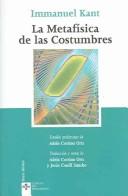 Metafísica de las Costumbres