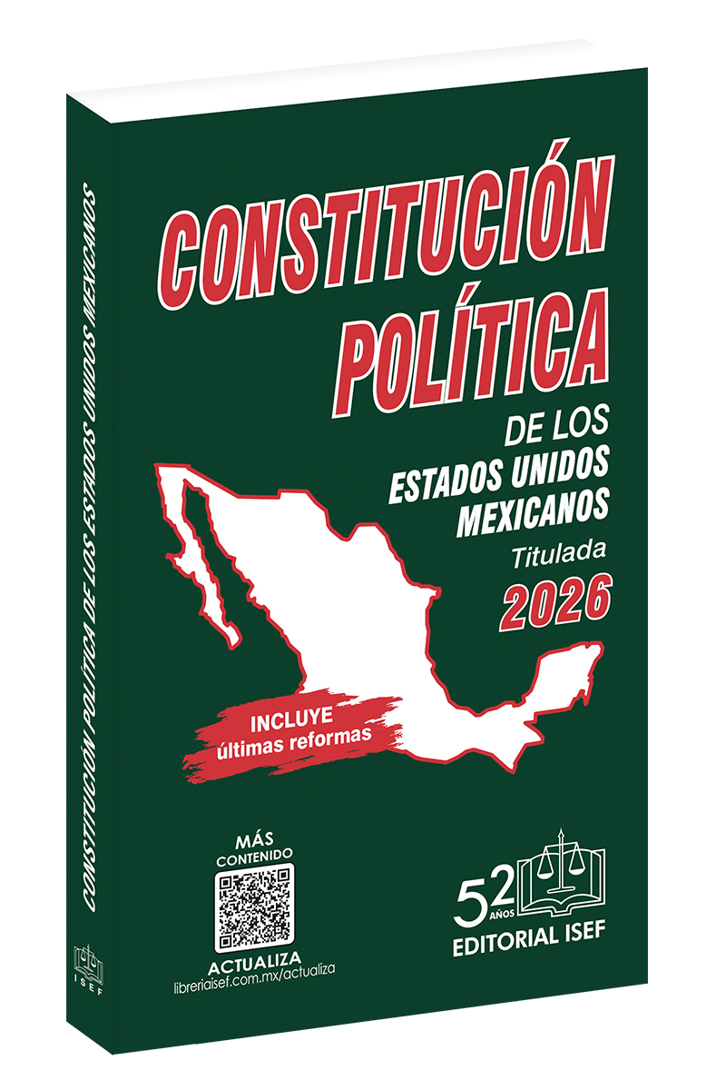 Constitución Política de los Estados Unidos Mexicanos 2026 (Bolsillo ...