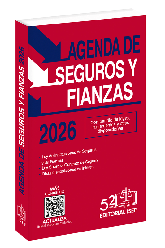 Agenda de Seguros y Fianzas 2026 | Ediciones Fiscales ISEF