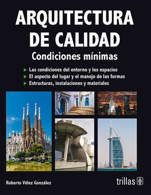 ARQUITECTURA DE CALIDAD | VELEZ GONZALEZ, ROBERTO | Trillas