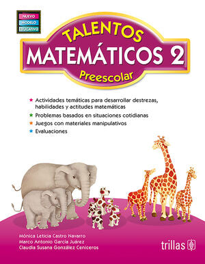 Talentos Matematicos 2. Preescolar