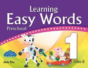 LEARNING EASY WORDS PRESCHOOL 1 | ZITA R., AIDA | Trillas