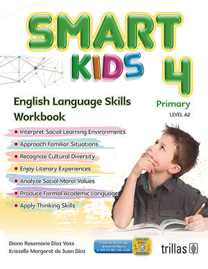 SMART KIDS 4. PRIMARY LEVEL A2 | DIAZ VOSS, DIANA ROSEMARIE | Trillas