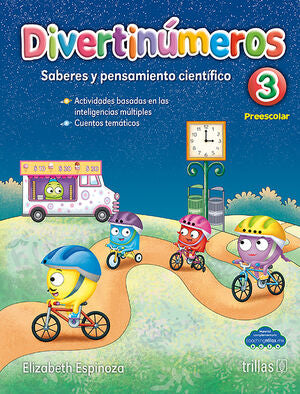 DIVERTINUMEROS 3 PREESCOLAR | ESPINOZA ESPINOZA, GUADALUPE ELIZABETH | Trillas