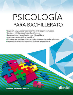 PSICOLOGIA PARA BACHILLERATO | MERCADO DAVILA, RICARDO | Trillas
