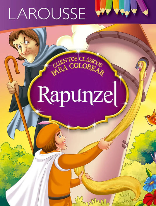 Cuentos para colorear. Rapunzel