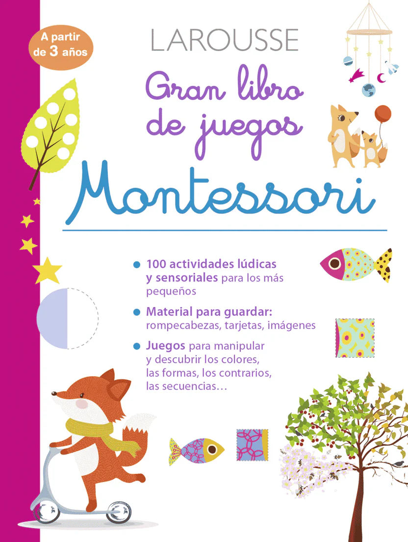 Gran libro Montessori de Juegos