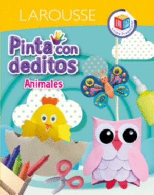 Pinta con deditos. Animales