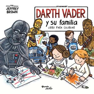 Darth Vader y su familia ( Libro para colorear )