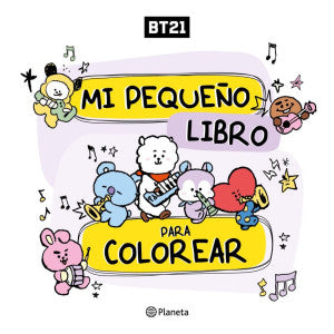 Bt21. Mi Pequeño Libro Para Colorear