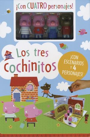 Los tres cochinitos / Pd. (¡con escenarios y 4 personajes!)