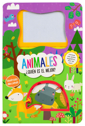 Animales. ¿Quién es el mejor? / Pd. (Incluye una pluma magnética)
