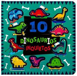 10 dinosaurios inquietos / Pd.