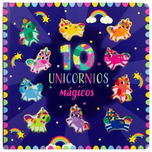 10 unicornios mágicos / Pd.