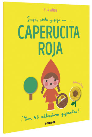 Juega, pinta y pega con... La caperucita roja