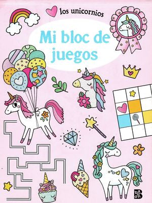 Mi bloc de juegos. Los unicornios