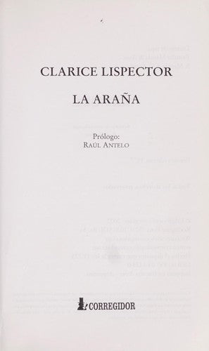 La Arana Lispector, Clarice