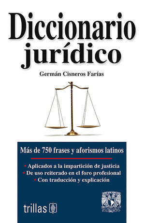 Diccionario jurídico | CISNEROS FARIAS, GERMAN | Trillas