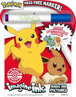 Imagine Ink Pokémon / Pd. ( Libro para colorear )