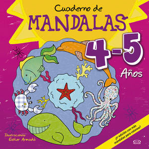 Cuaderno De Mandalas 4 - 5 Años